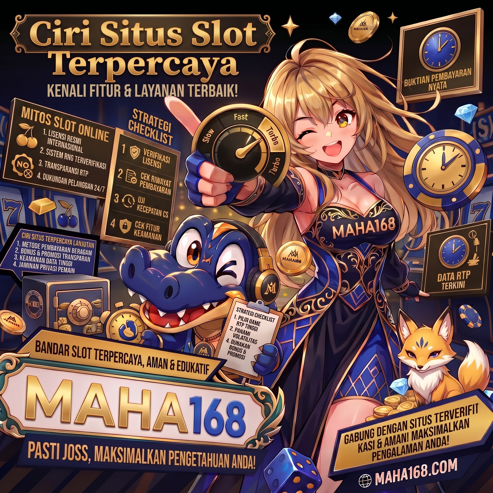 Ciri Situs Slot Terpercaya Panduan Memilih Platform Akses Aman